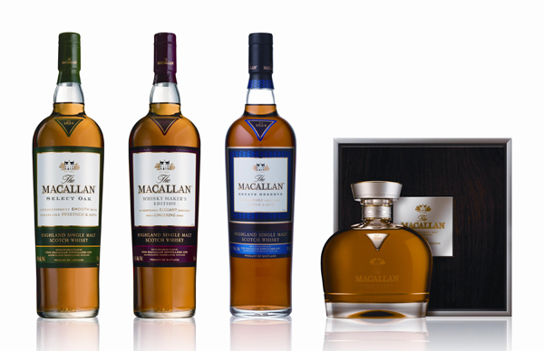 Macallan 1824 Travel Retail Collection