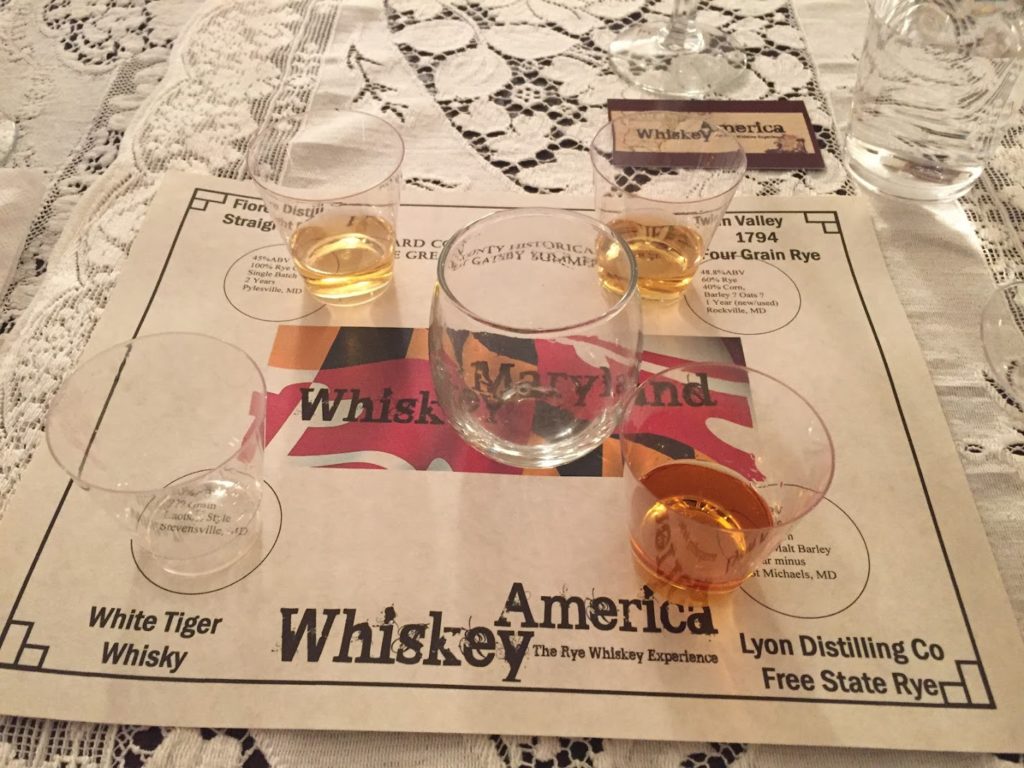 Maryland Whiskies on Display
